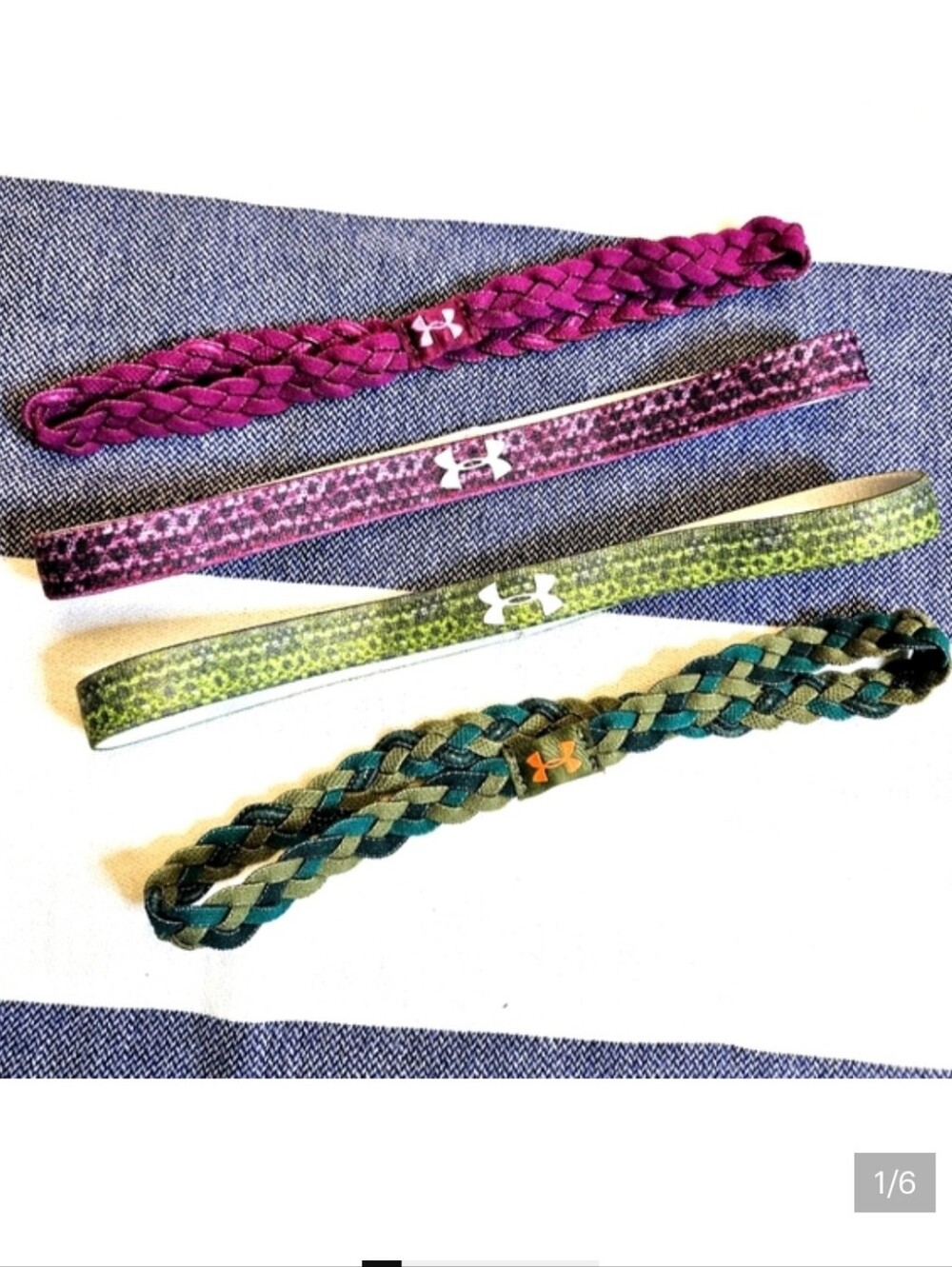 🎉 3 For $15 🎉 Set of 4 Under Armour athletic headbands